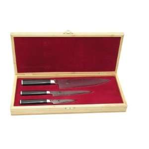  Shun DMS300 Classic Boxed Cutlery Set 3pc Kitchen 