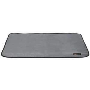  Big Shrimpy Landing Pad Crate Mat in Faux Suede   Clay 