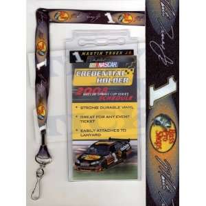 Martin Truex Jr NASCAR Lanyard with Ticket Holder  Sports 