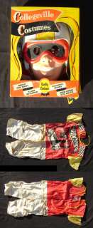 vintage 1969 Collegeville Costumes Hot Wheels Child Small Costume with 