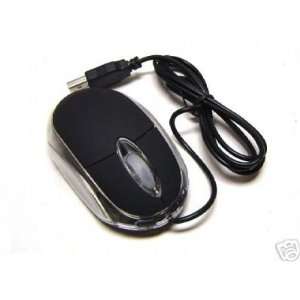   USB LED Black Flashy Optical Mouse for PC Laptop Electronics