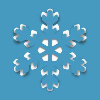 Paper Shapers Medium Punch Pop Up Snowflake 015586637533  