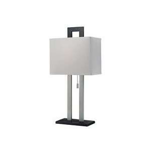  Lite Source LS 21044 Constantino Table Lamp, Silver and 