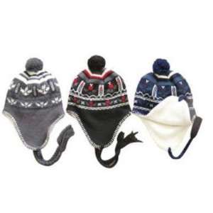  Sherpa Lining Knit Hat   Men Case Pack 60 