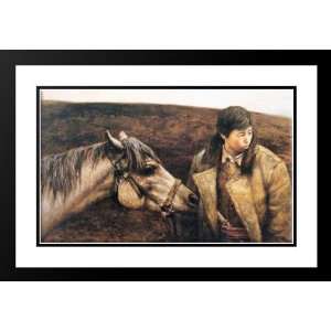  Shen, Han Wu 40x28 Framed and Double Matted Times Gone By 