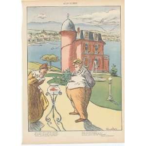  Art Deco Humour Holiday Hotel France 1903