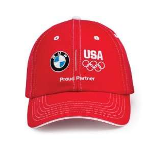  BMW Team USA Olympic Cap   Red Automotive