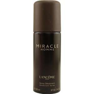  Miracle By Lancome For Men. Deodorant Spray 3.4 oz 