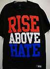WWE John Cena Rise Above Hate Authentic T Shirt SZ L