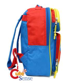 Sesame Street Elmo School Backpack Bag12 Embroidered  