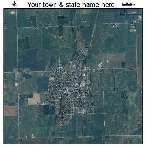   Aerial Photography Map of Fairmount, Indiana 2010 IN 