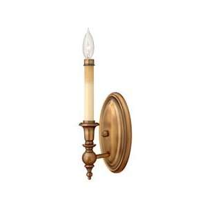  Hinkley 3620BR, Yorktown Candle Wall Sconce Lighting, 1 