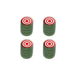  Target   Bullseye Sniper Tire Valve Stem Caps   Green 