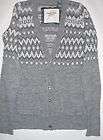 WOMANS WOOL SWEATER CARDIGAN KNITTED WARM LOVELY DESIGN SIZE LARGE 