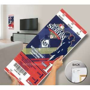  2008 World Series Game 4 Mega Ticket  Phillies