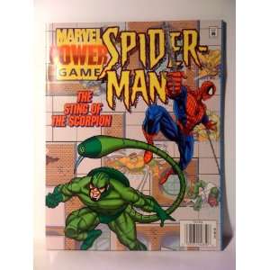   Marvel Power Game Spider Man The Sting of the Scorpion Toys & Games