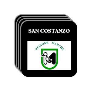 Italy Region, Marche   SAN COSTANZO Set of 4 Mini Mousepad Coasters