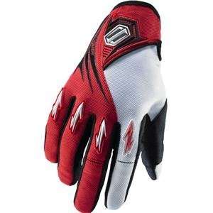  2011 Shift Racing Assault Gloves   Red   11 (X Large 