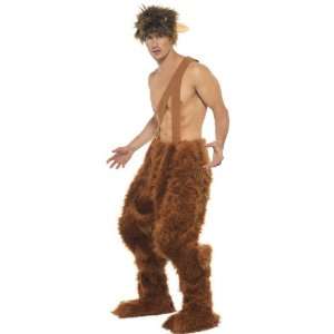  Lets Party By Smiffys Pan Adult Costume / Brown   Size 