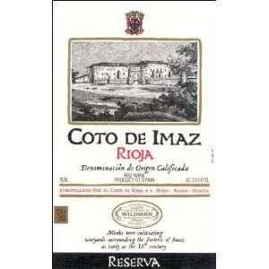  2005 El Coto de Rioja Imaz Reserva Spain 750ml Grocery 