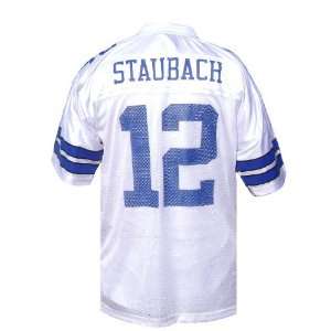 Dallas Cowboys Roger Staubach #12 Adult Throwback Jersey by Reebok 