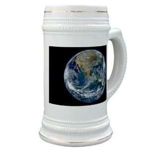 Stein (Glass Drink Mug Cup) Earth in HD from 2012 Satellite Photo