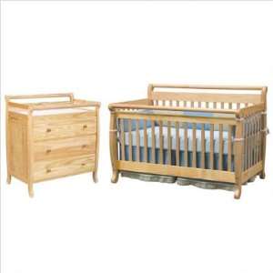  Bundle 34 Emily 4 in 1 Convertible Crib Nursery Set with 