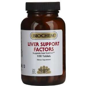  Country Life Biochem Liver Support Factors Tabs Health 
