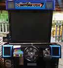 Sega Genesis Daytona USA 7 Racing Arcade Game Machine EA Sports