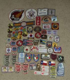   200+ PC MIXED PATCH PATCHES LOT STORES FISHING BOA SKI LIFETILE FLAGS
