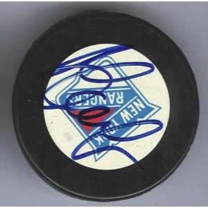  Sergei Zubov Autographed Hockey Puck