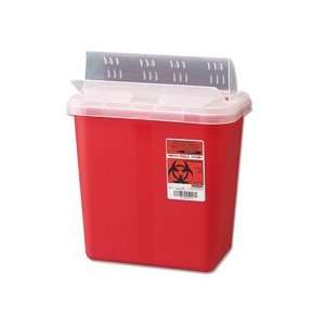  Unimed Midwest, Inc.  Biohazard Sharps Container W/Hinged 