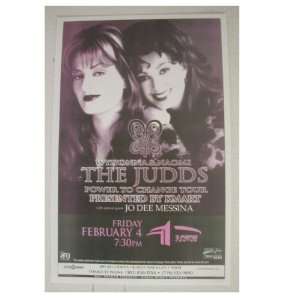  The Judds Wynonna and Naomi Handbill Poster