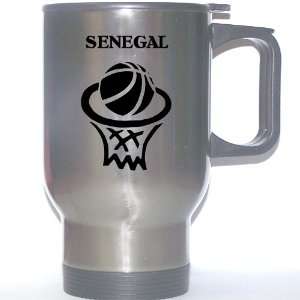  Senegalese Basketball Stainless Steel Mug   Senegal 