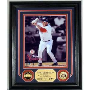  Kevin Youkilis 24KT Gold Coin Photo Mint Sports 