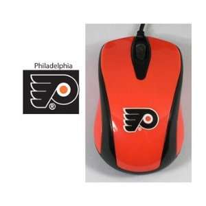  Official NHL Optical Wired Mouse Philadelphia Flyers NEW 