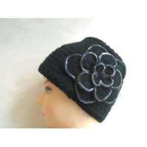  Crochet Black Headband Beauty
