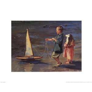  Nancy Seamons Crookston   Smooth Sailing Size 16x19.63 