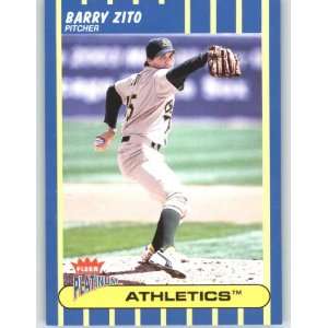  2003 Fleer Platinum #200 Barry Zito   Oakland Athletics 