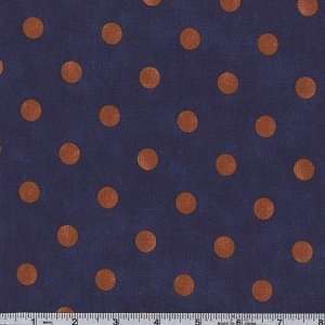 45 Wide Up Up and Away Seein Spots Navy Fabric By The 