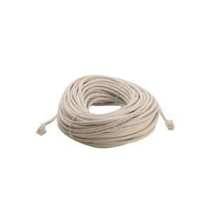 100ft White Cat5e Ethernet Assembly Type Network Patch Cable  