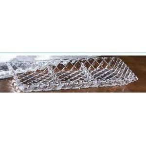  Fifth Avenue Crystal Muirfield Faceted Crystal 3 Section 