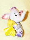Disney Pooh My First Lumpy Plush Heffalump w/ Blanket & Satin~ Lovey 