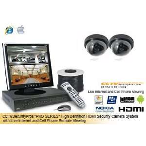   Security Camera System with Internet and Cell Phone Viewing (CSP 2PROD