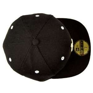  Salt Lake Bees Melton Wool Umpire Fitted Hat (Black 