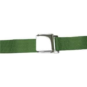   187993 Army Green 2 Point Retractable Seat Belt with Airplane Buckle