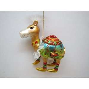  Camel Hump with the White Scarf On Christmas Ornament 