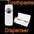 Automatic Toothpaste Dispenser Brush Holder Sandglass  