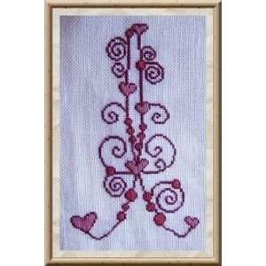  Cuori e Pallini   Cross Stitch Pattern Arts, Crafts 