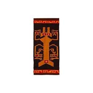  NOVICA Wool tapestry, Guardian of the Water